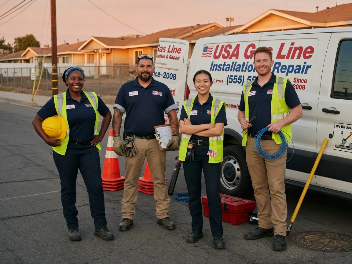 Gas Line Installation company in Marston, NC